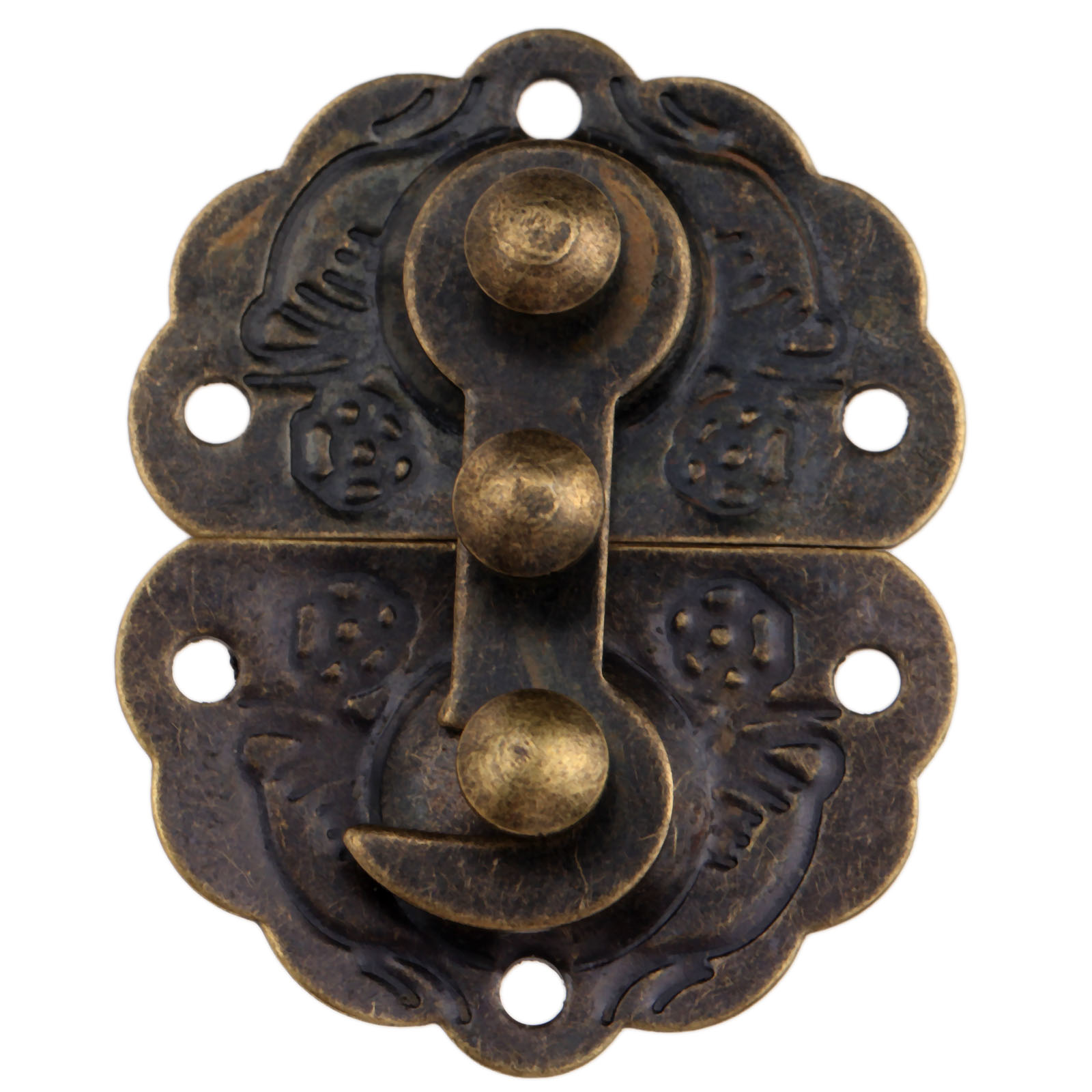 Furniture Hardware Tools - 1pc Antique Bronze Box Latch Hasp
