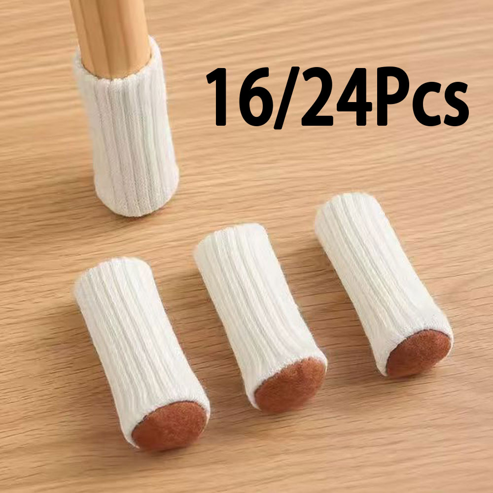 Furniture Hardware Legs - 16/24Pcs Chair Legs Socks Knitted Furniture