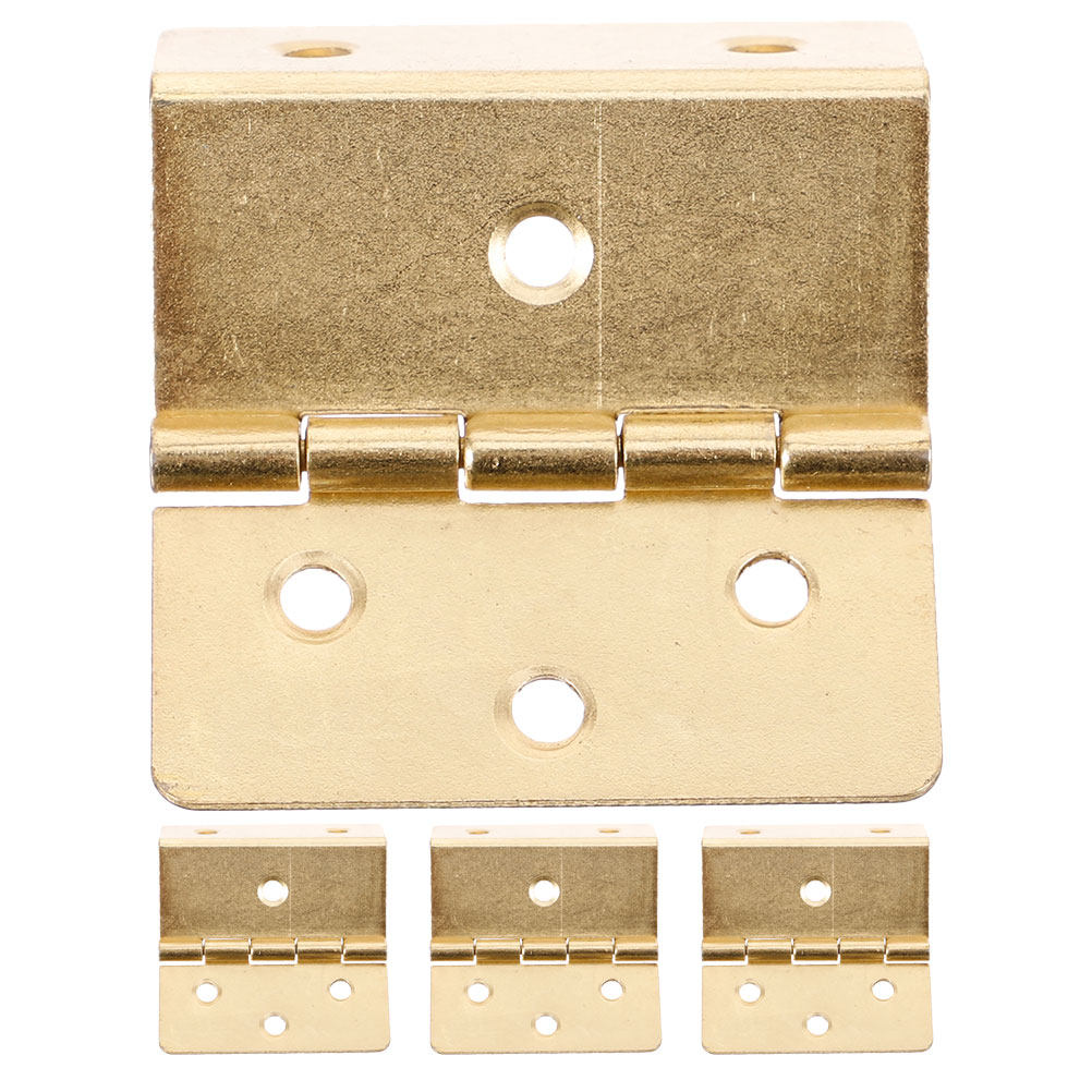 Vintage Furniture Hardware Replacement - 4Pcs Vintage Tri-Fold Hinges Iron Retro