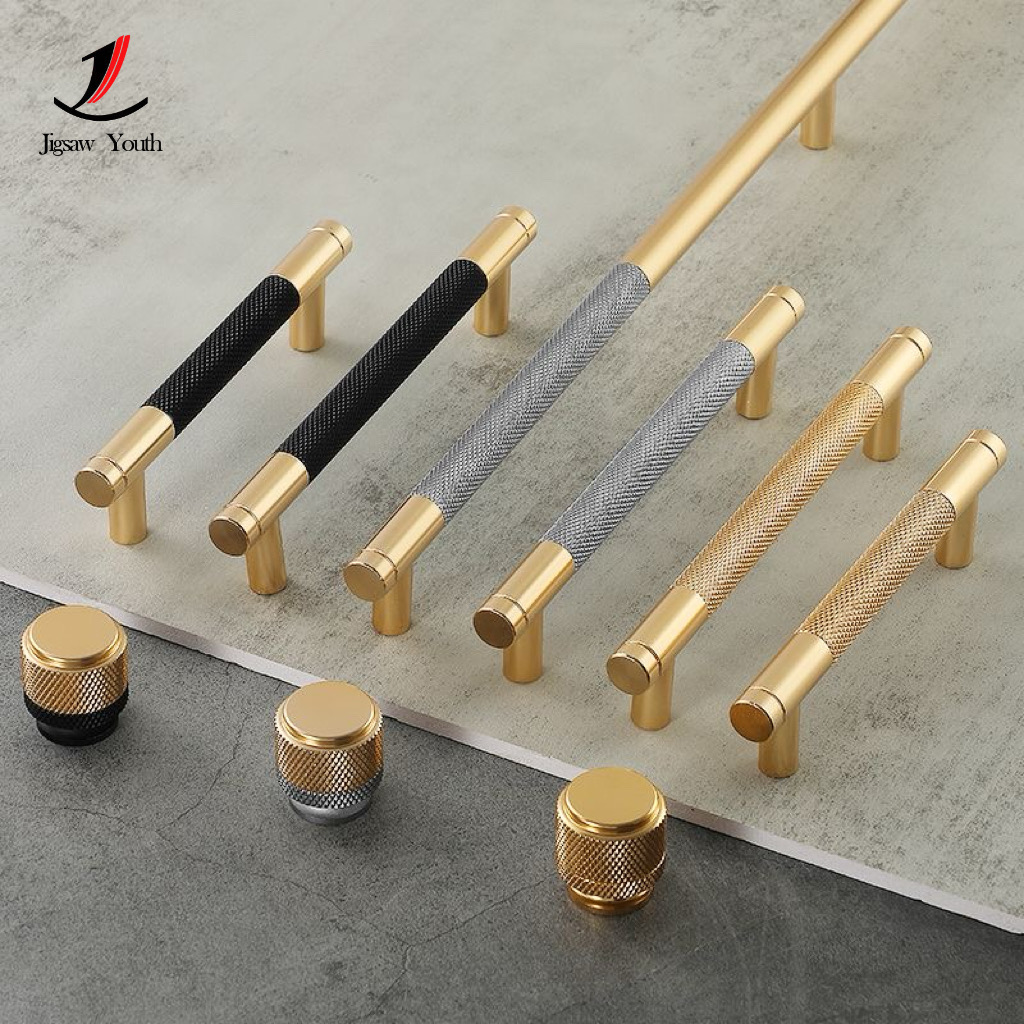Furniture Hardware Black - 25mm-158mm New Modern Gold Cabinet Handle