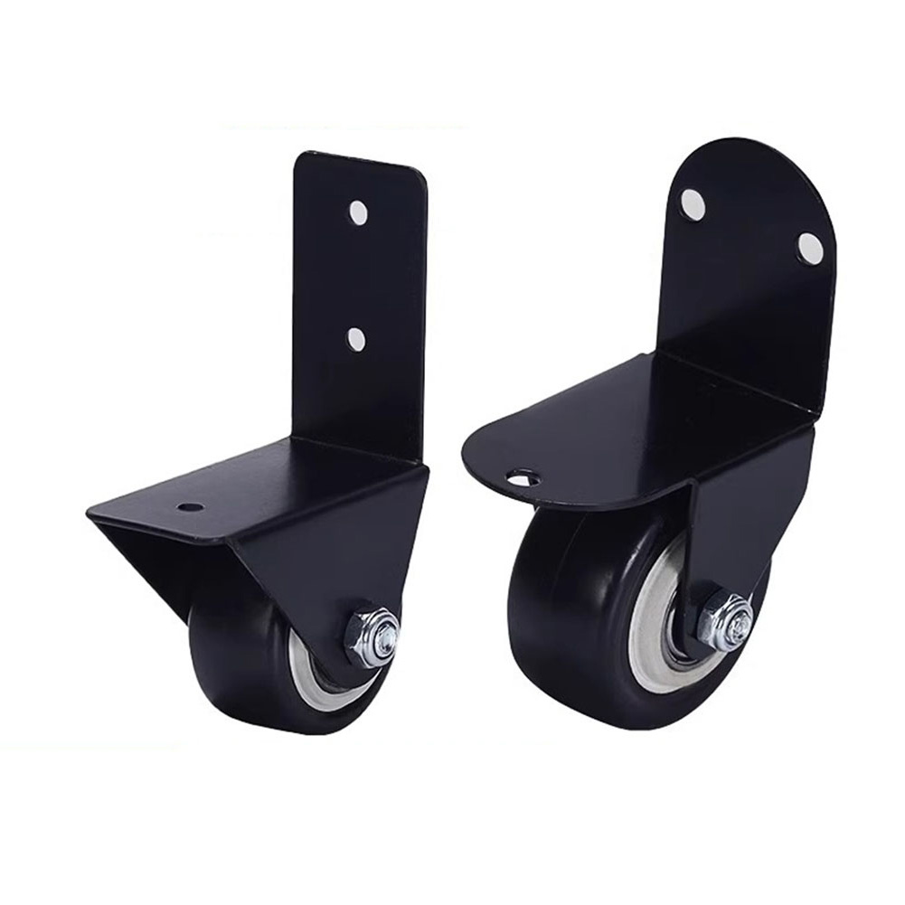 Furniture Screw Type - L-type Support Caster Silent Furniture Caster