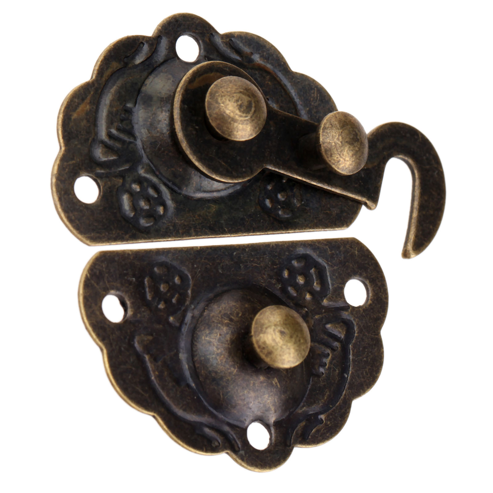 1pc Antique Bronze Box Latch H - Furniture Hardware Tools ulasan dan harga