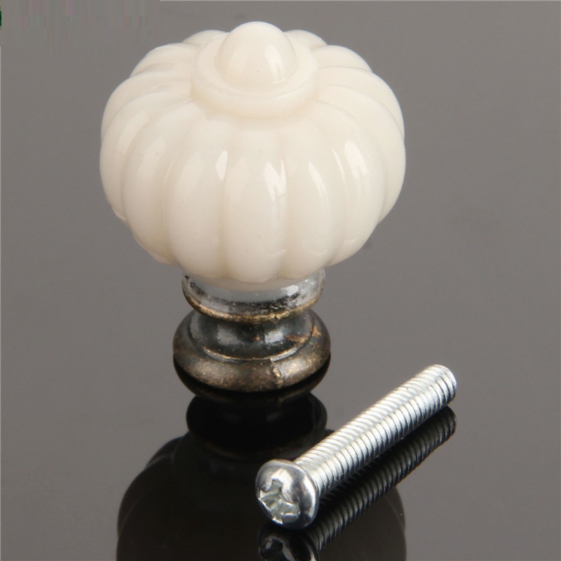 1Pc Acrylic Ivory White Pumpki - Furniture Hardware Legs ulasan dan harga
