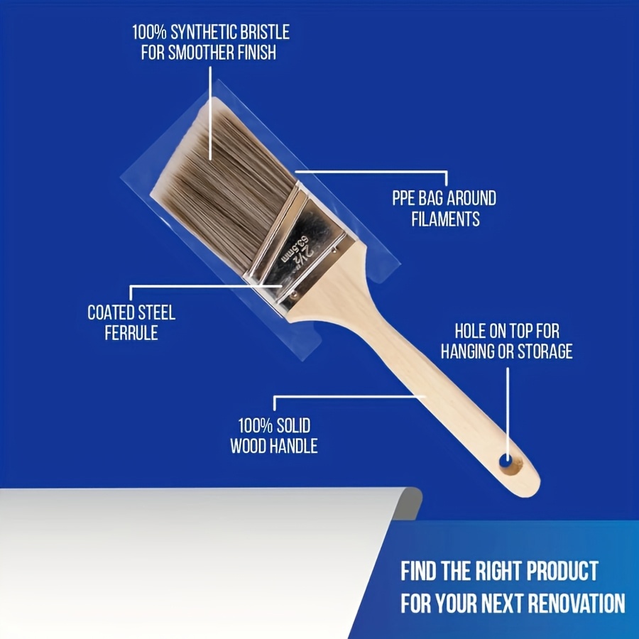 5Pcs High Quality Paint Brush  - Furniture Joint Hardware ulasan dan harga