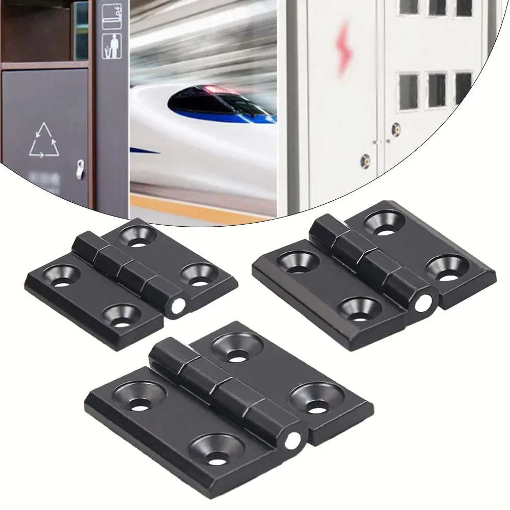 1/2pcs 40/50/60mm Butt Hinges  - Furniture Hardware Black ulasan dan harga