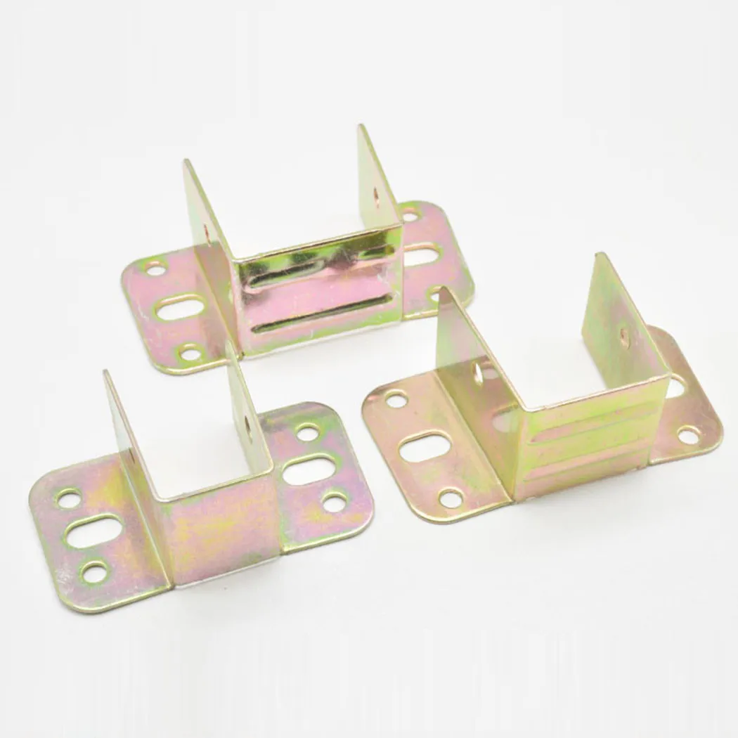 2pcs U Shaped Metal Bed Bracke - Furniture Hook Hardware ulasan dan harga