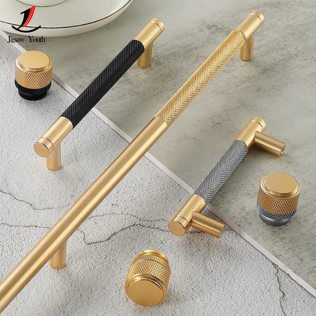 25mm-158mm New Modern Gold Cab - Furniture Hardware Black ulasan dan harga