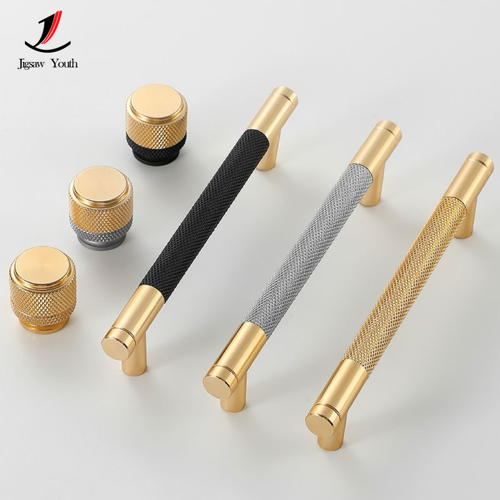 25mm-158mm New Modern Gold Cab - Furniture Hardware Black ulasan dan harga