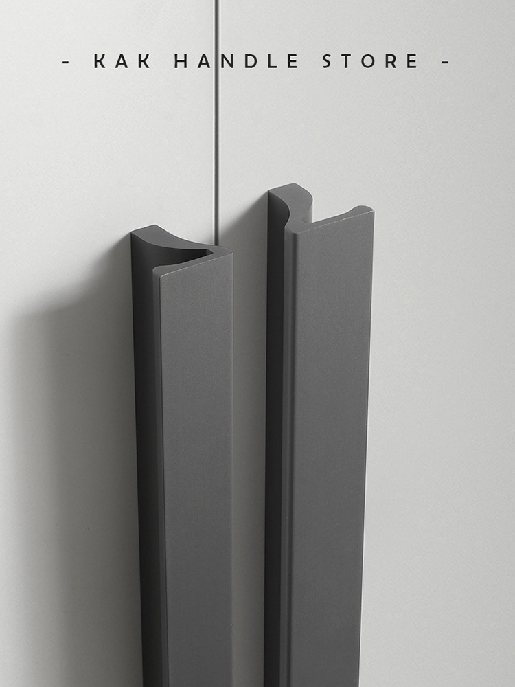 KAK Black Hidden Cabinet Handl - Furniture Hardware Black ulasan dan harga