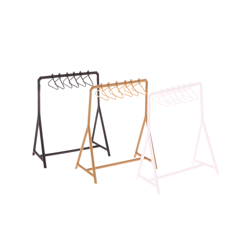 1/12 Clothes Rack Garment Orga - Furniture Hook Hardware ulasan dan harga