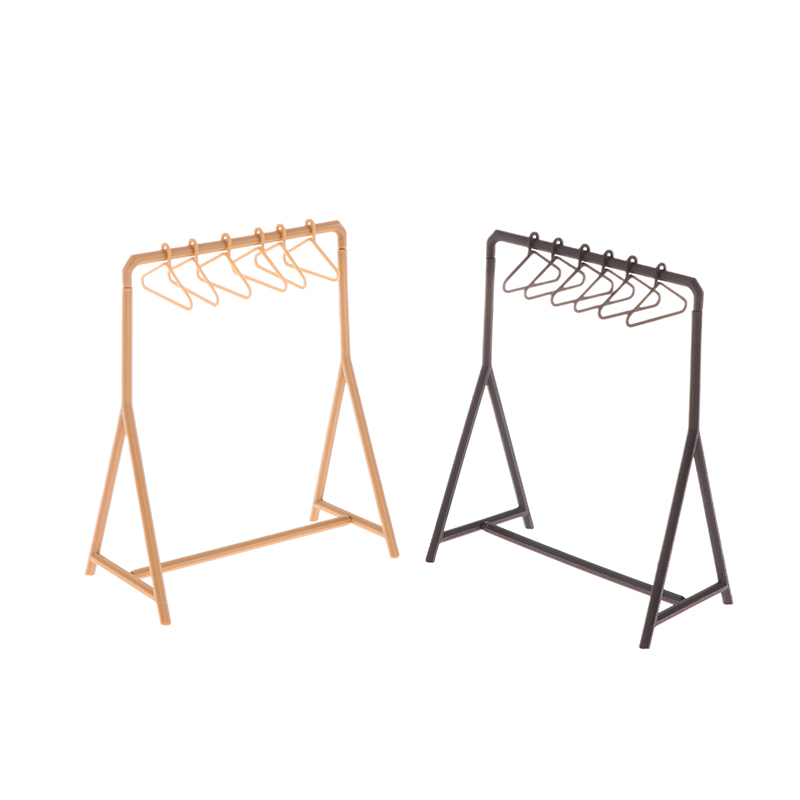 1/12 Clothes Rack Garment Orga - Furniture Hook Hardware ulasan dan harga