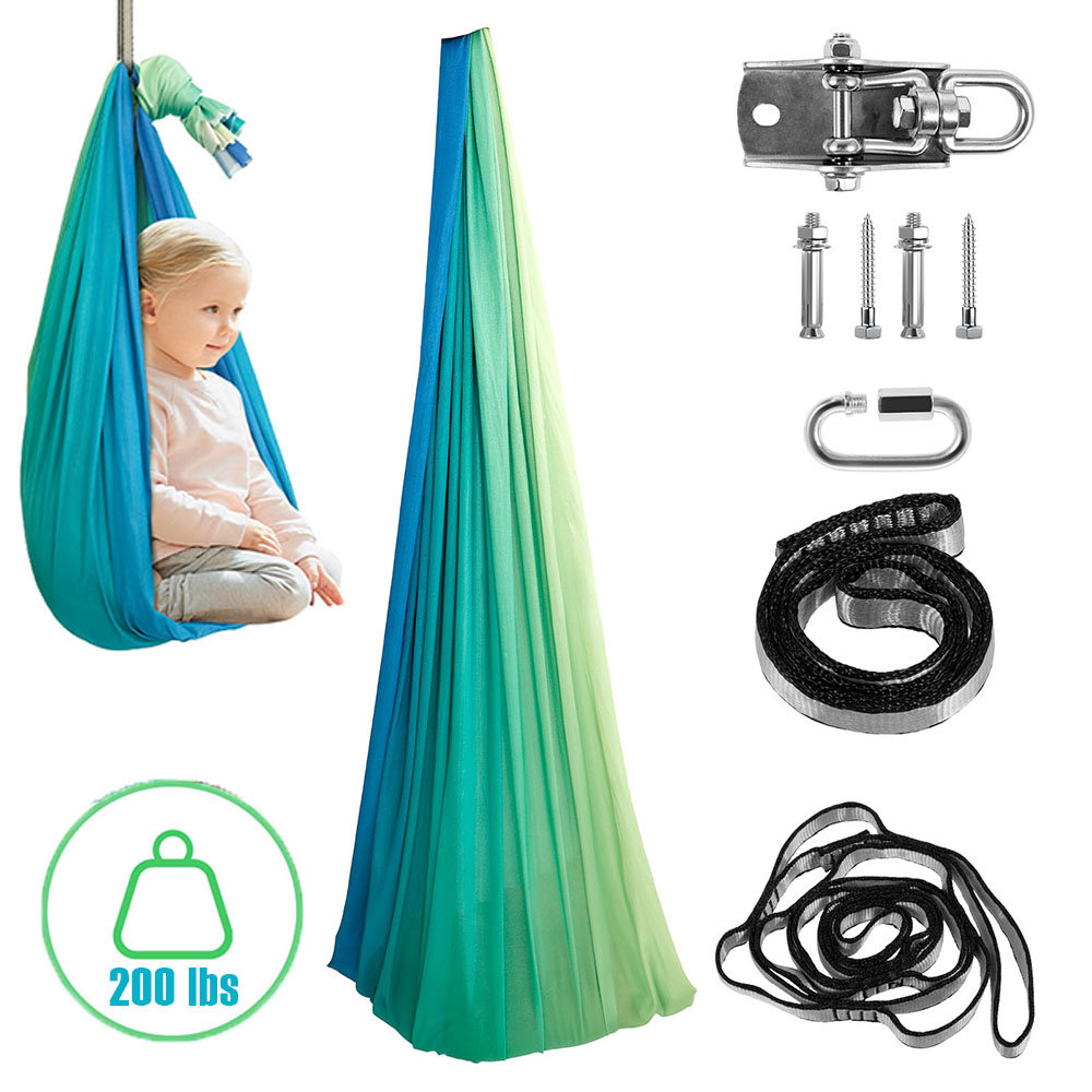 Kids Sensory Swings Double Lay - Furniture Hook Hardware ulasan dan harga