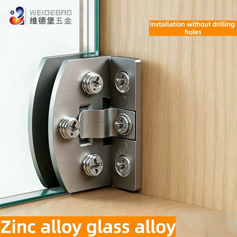 2PCS Non-Drilled Zinc Alloy Gl - Quality Furniture Hardware ulasan dan harga