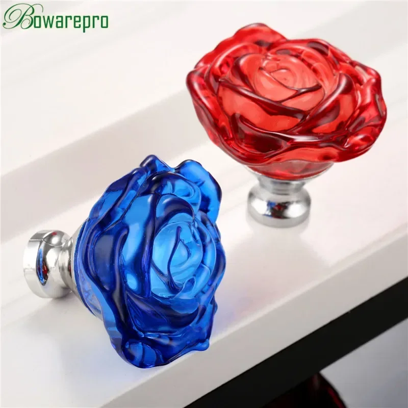 bowarepro 50MM Crystal Rose Gl - Cabinet Knob Round ulasan dan harga