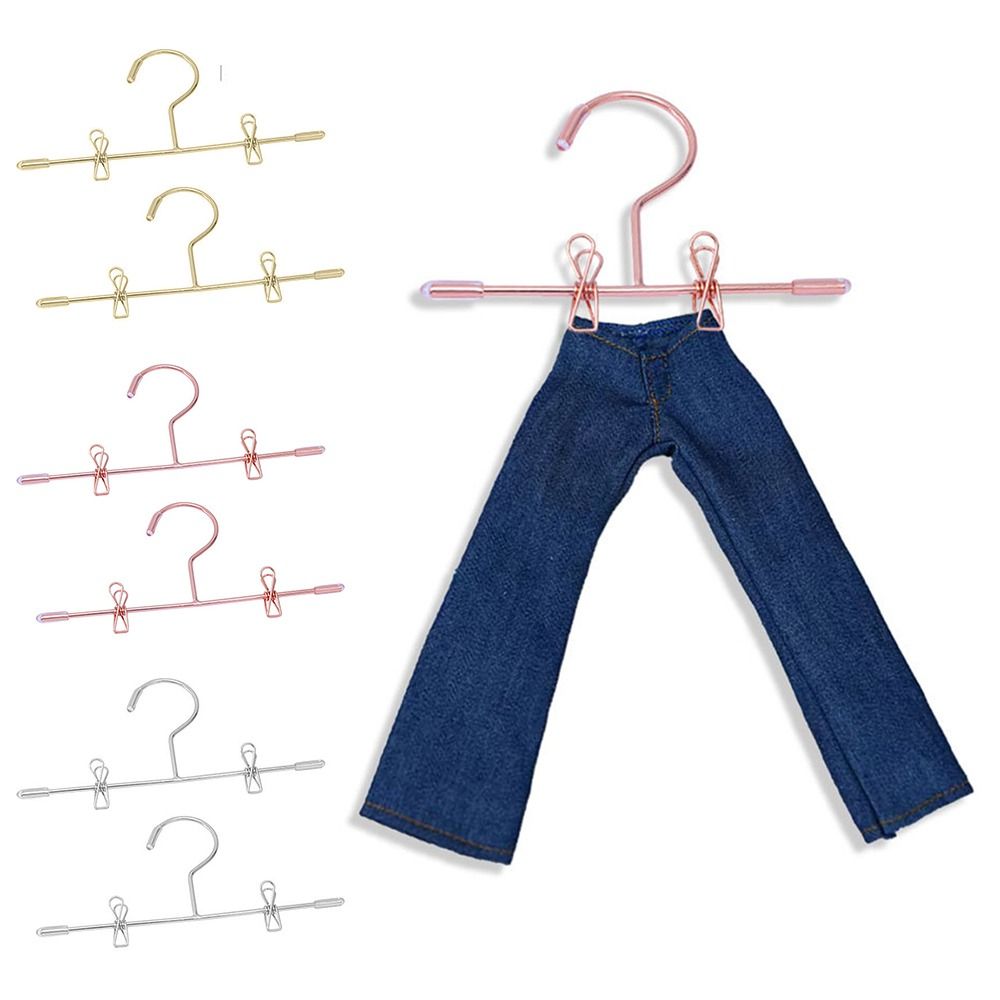 5PCS Gold Silver Doll Clothes  - Furniture Hook Hardware ulasan dan harga