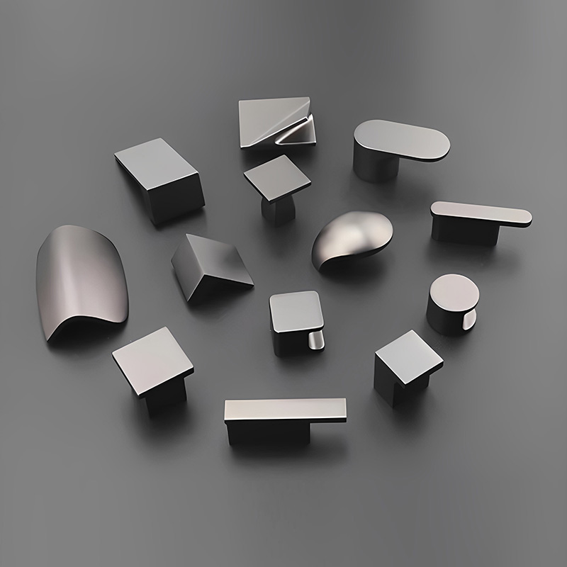 1PCS Black Nickel Matte Gray W - Furniture Hardware Black ulasan dan harga