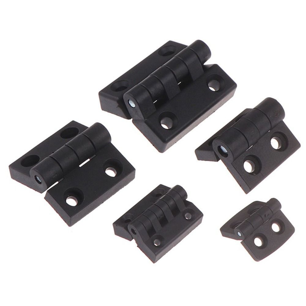 Plastic Door Hinge Wear-resist - Furniture Hardware Black ulasan dan harga