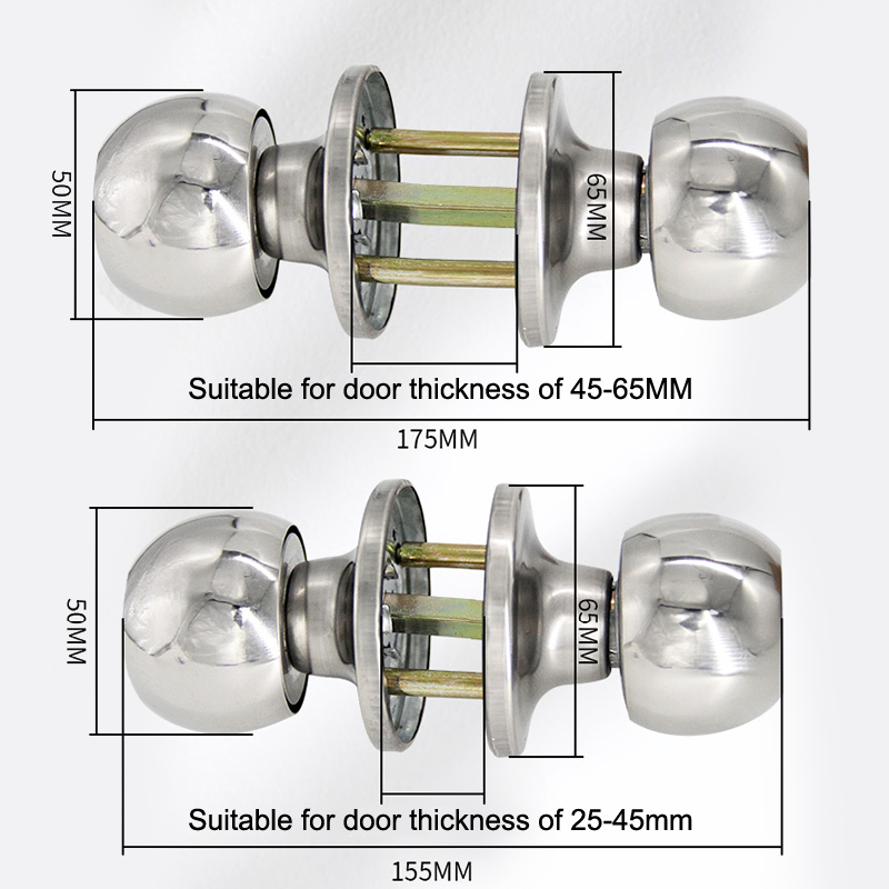 Stainless Steel Round Keyless  - Cabinet Knob Round ulasan dan harga