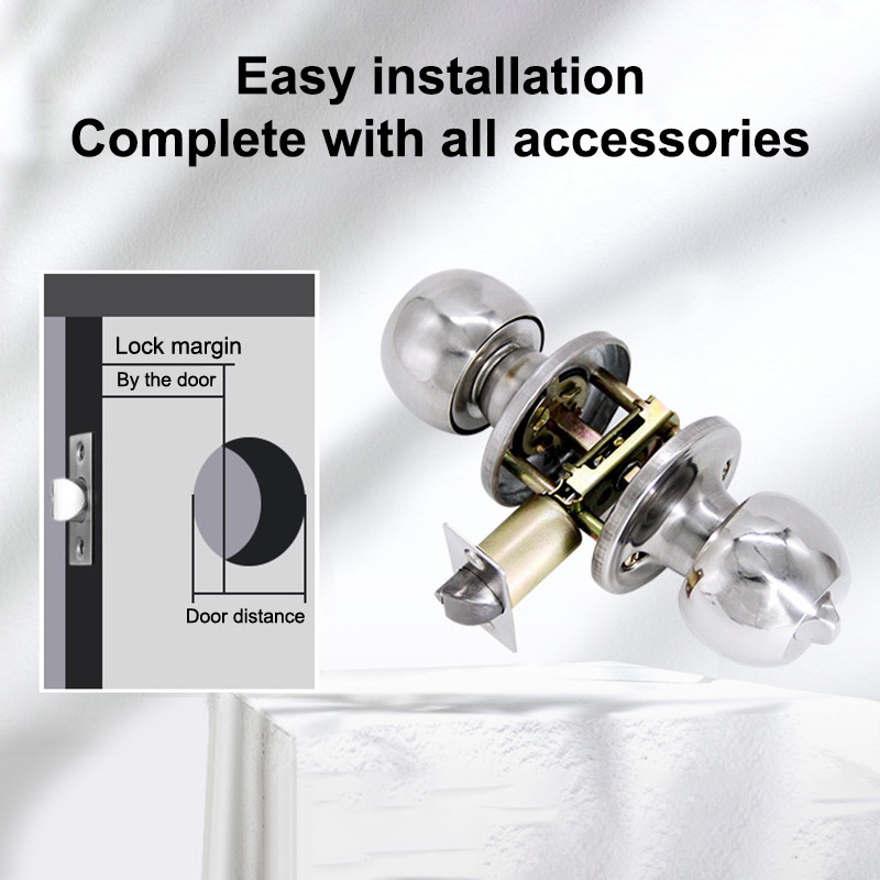 Stainless Steel Round Keyless  - Cabinet Knob Round ulasan dan harga
