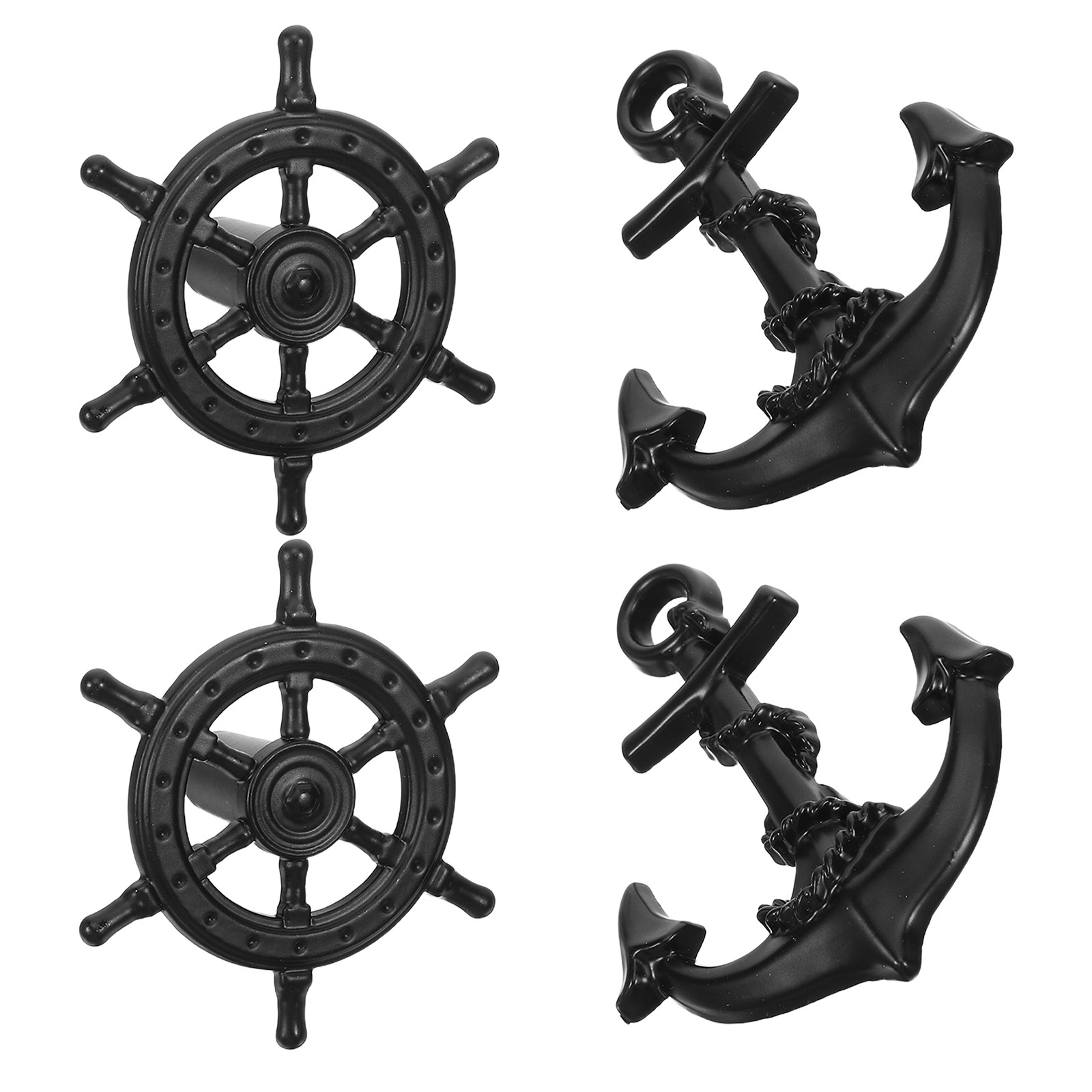 4Pcs Black Vintage Drawer Pull - Furniture Hardware Black ulasan dan harga