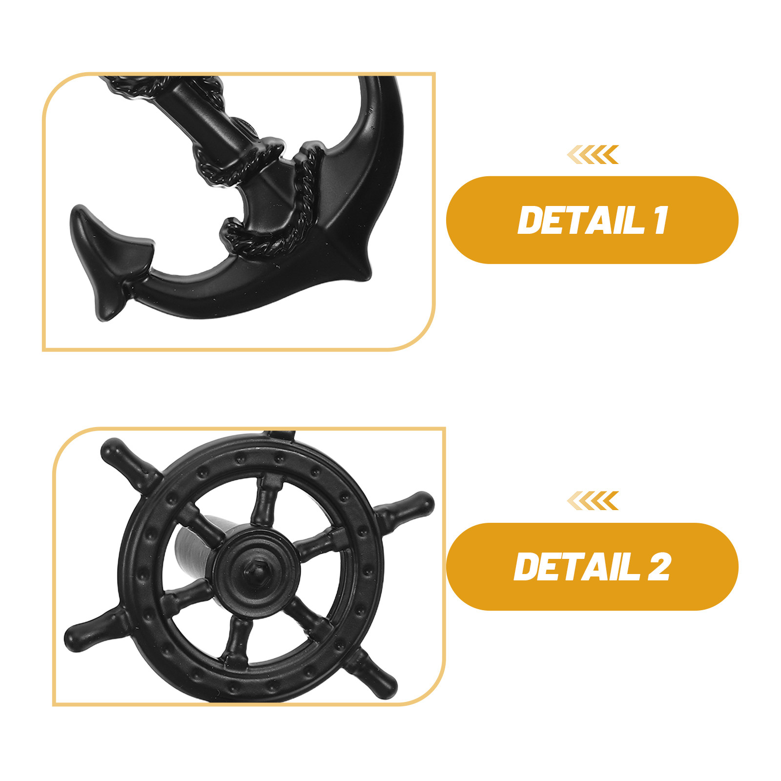 4Pcs Black Vintage Drawer Pull - Furniture Hardware Black ulasan dan harga
