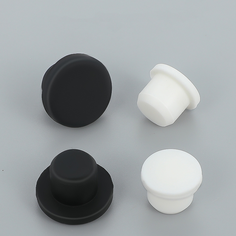 Black White Silicone Solid Plu - Furniture Screw Type ulasan dan harga