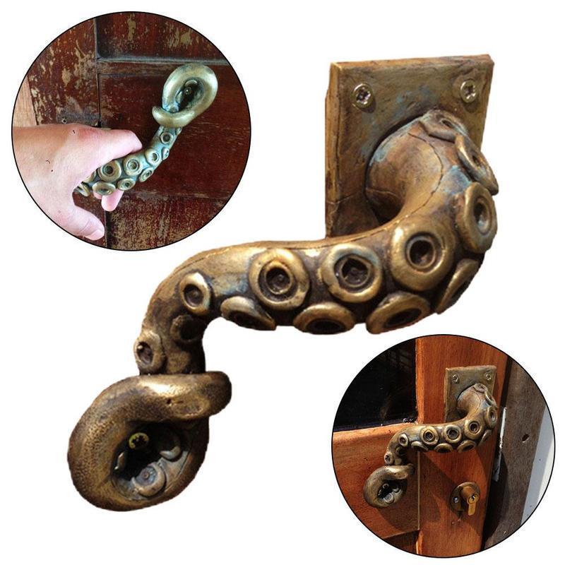 Vintage Octopus Door Knob Outd - Furniture Joint Hardware ulasan dan harga