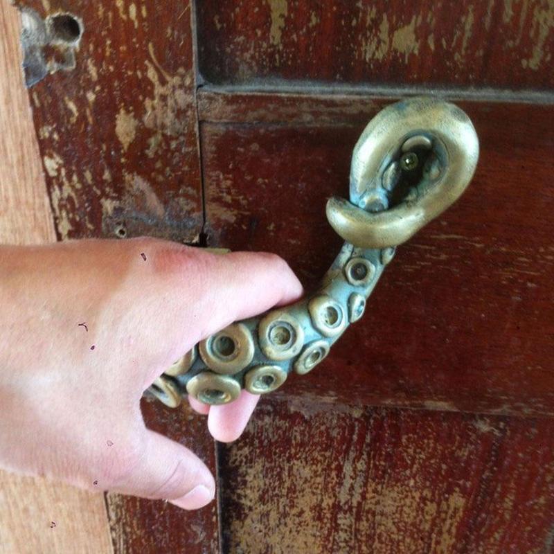 Vintage Octopus Door Knob Outd - Furniture Joint Hardware ulasan dan harga