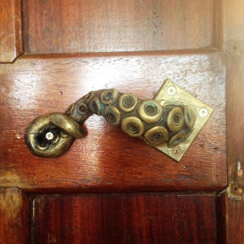Vintage Octopus Door Knob Outd - Furniture Joint Hardware ulasan dan harga