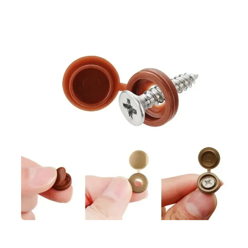 10/500pcs Screw Decorative Cap - Furniture Hardware Black ulasan dan harga