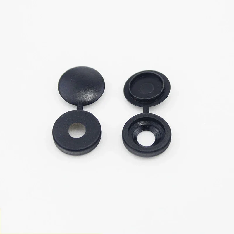 10/500pcs Screw Decorative Cap - Furniture Hardware Black ulasan dan harga