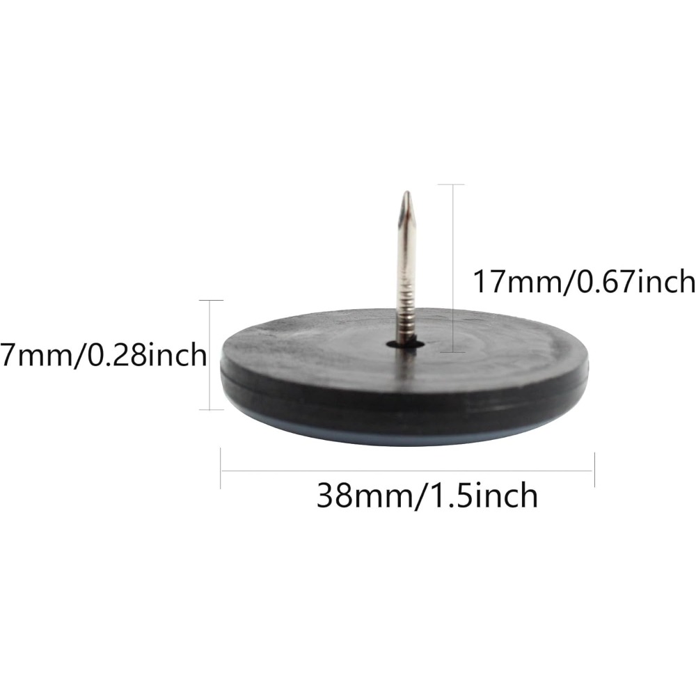 4/8/16Pcs Round Furniture Leg  - Furniture Hardware Legs ulasan dan harga