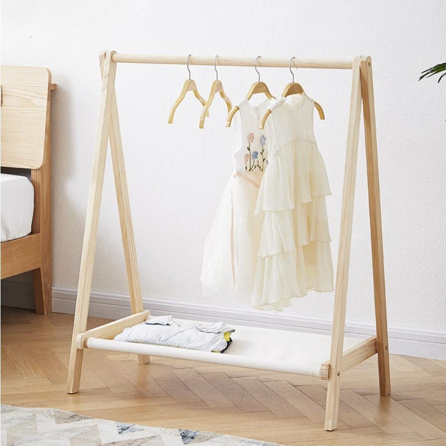 Solid Wood Floor Standing Clot - Furniture Hook Hardware ulasan dan harga