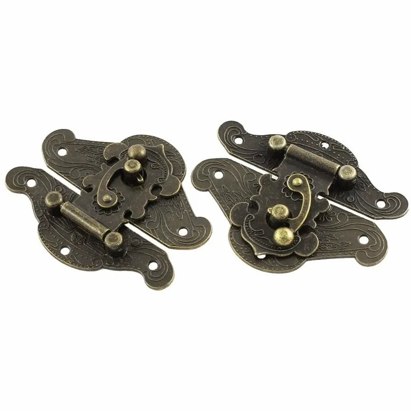 5-20pcs Vintage Metal Hasp Lat - Furniture Hardware Manufacturers ulasan dan harga