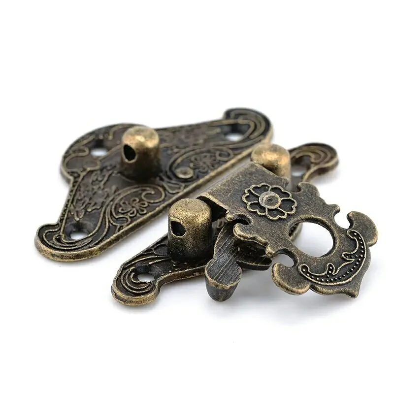 5-20pcs Vintage Metal Hasp Lat - Furniture Hardware Manufacturers ulasan dan harga
