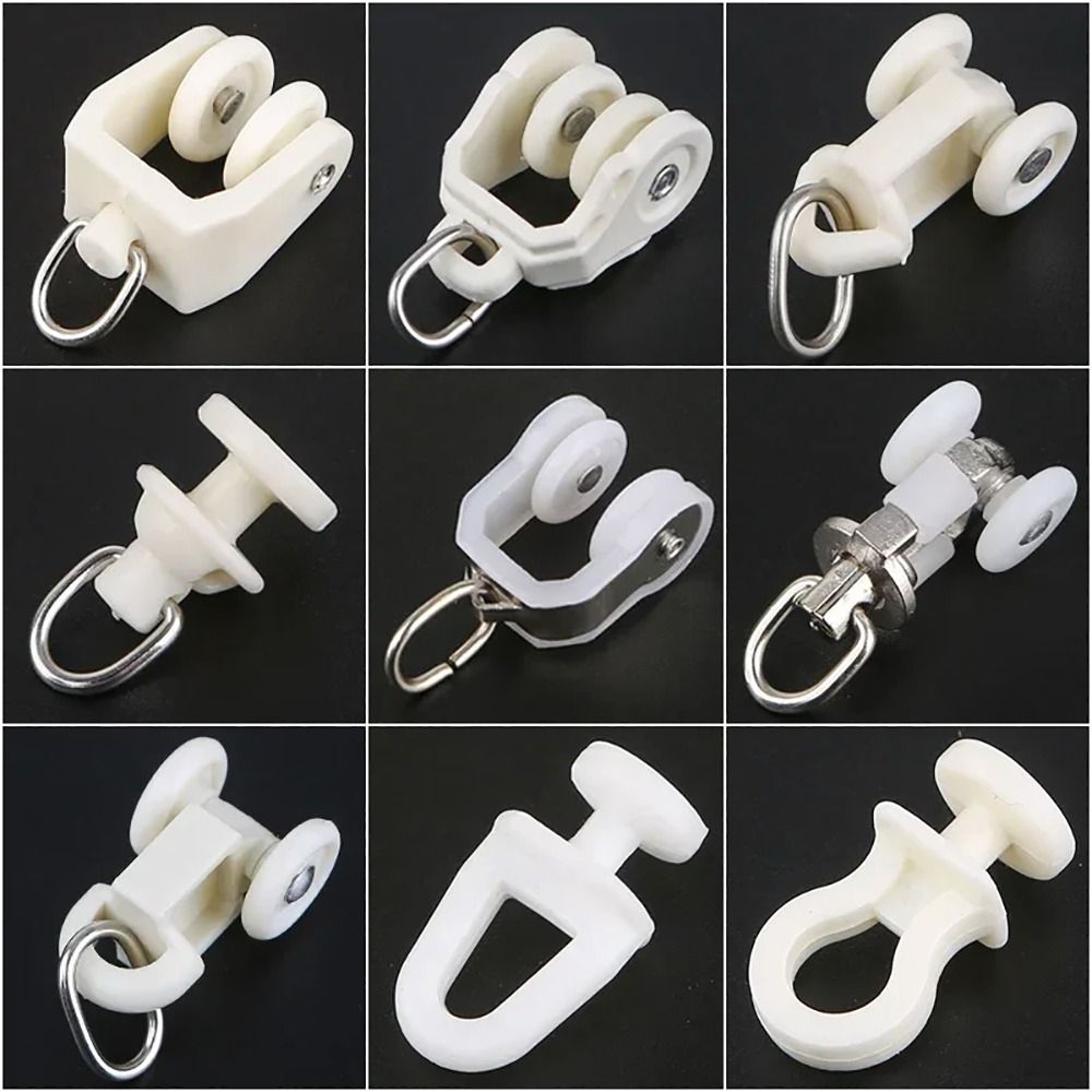 10Pcs Straight Curved Track Ro - Furniture Hook Hardware ulasan dan harga