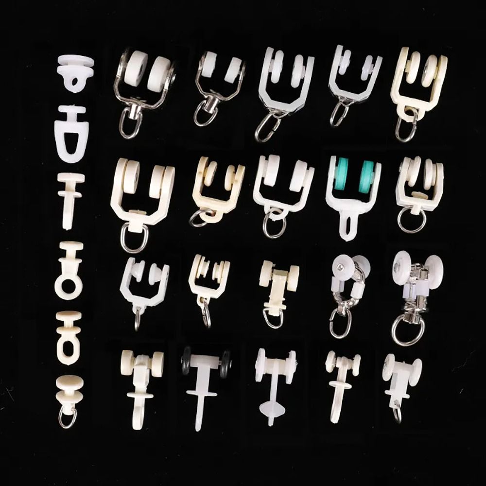 10Pcs Straight Curved Track Ro - Furniture Hook Hardware ulasan dan harga