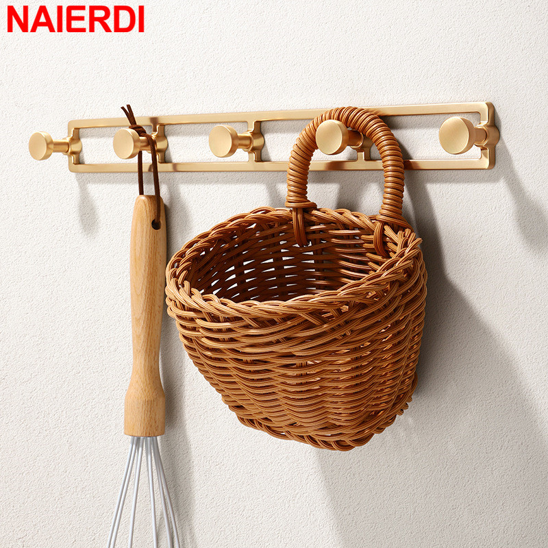 NAIERDI Wall Hanging Single Ho - Furniture Hook Hardware ulasan dan harga