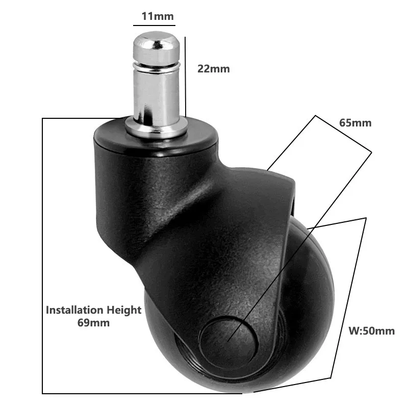 (5 Packs) 2 Inch Ball Type Fur - Furniture Screw Type ulasan dan harga