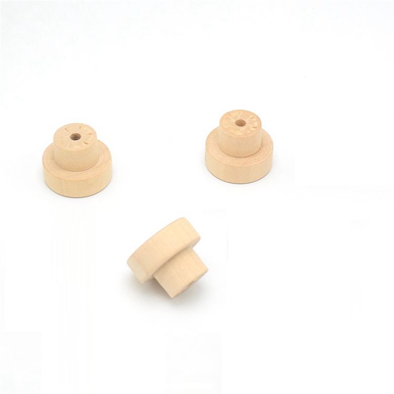 YANA50I 15Pcs Wooden Drawer Kn - Cabinet Knob Round ulasan dan harga
