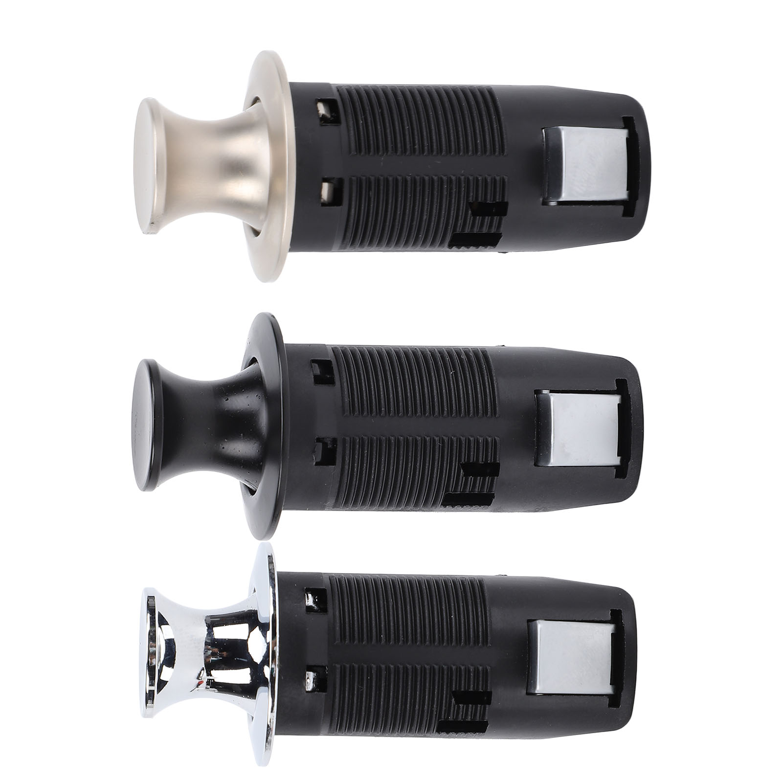 Cabinet Push Button Lock Styli - Furniture Joint Hardware ulasan dan harga